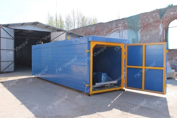Convection drying chamber