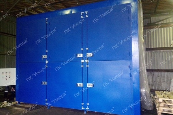 Drum heating cabinets